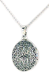 Sterling Silver Lockets and Birthstone Lockets