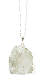 Natural Crystal Cluster Necklace 1