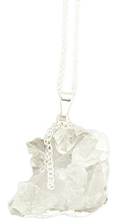 Natural Crystal Cluster Necklace 3
