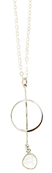 Phi Moonstone Necklace