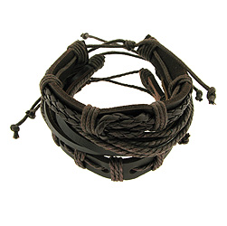 Brown Leather Bracelets B