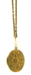 Antique Oval Locket