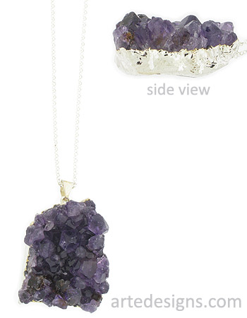 Natural Amethyst Necklace 3
