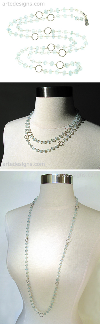 Versatile Aquamarine Necklace (Limited)
