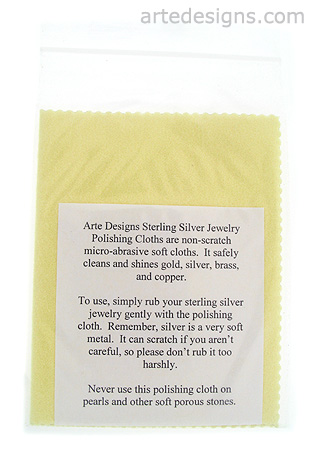 Sterling Silver Polishing Cloth

