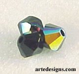 Jet AB Swarovski Crystal