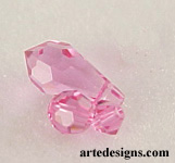 Rose Swarovski Crystal