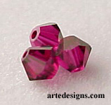 Ruby Swarovski Crystal