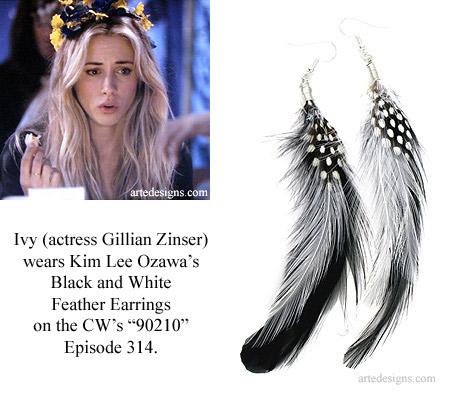 Handmade Jewelry as seen on 90210 Ivy (Gillian Zinser) Episode 3x14 2/7/2011
