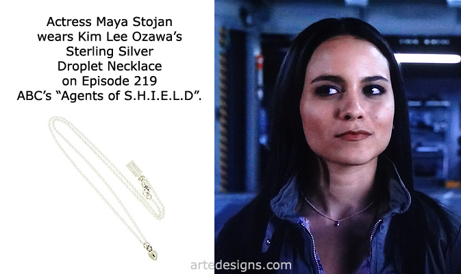 Handmade Jewelry as seen on Agents of S.H.I.E.L.D. Maya Stojan Episode 2x19 4/28/2015