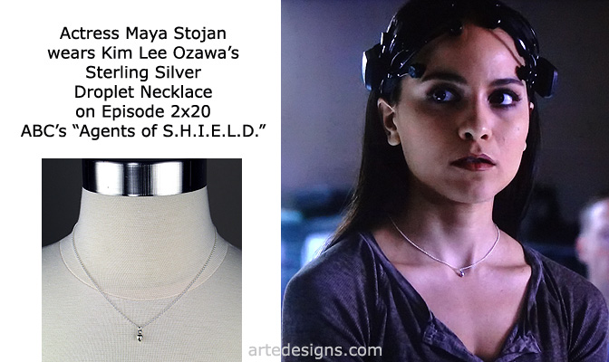 Handmade Jewelry as seen on Agents of S.H.I.E.L.D. Maya Stojan Episode 2x20 5/5/2015