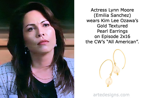 Handmade Jewelry as seen on All American Emilia Sanchez (Lynn Moore) Episode 2x16 3/9/2020