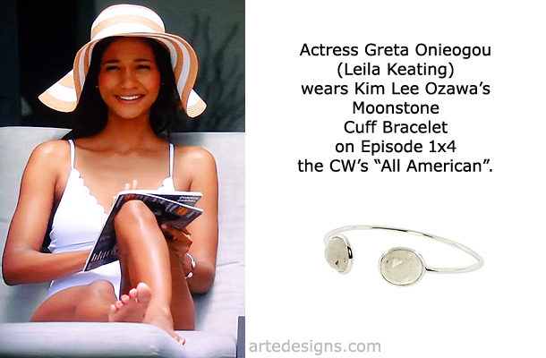Handmade Jewelry as seen on All American Leila Keating (Greta Onieogou) Episode 1x4 11/7/2018