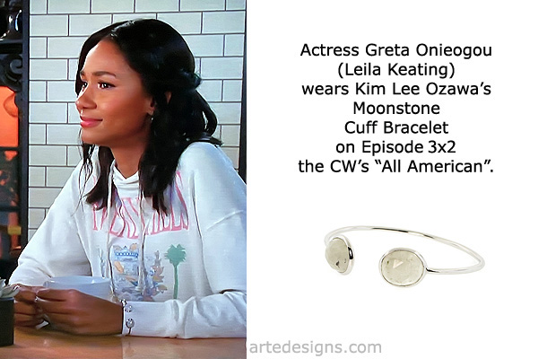 Handmade Jewelry as seen on All American Leila Keating (Greta Onieogou) Episode 3x2 1/25/2021