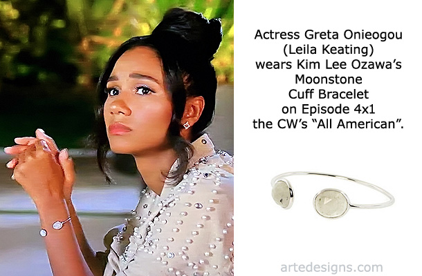 Handmade Jewelry as seen on All American Leila Keating (Greta Onieogou) Episode 4x1 10/25/2021