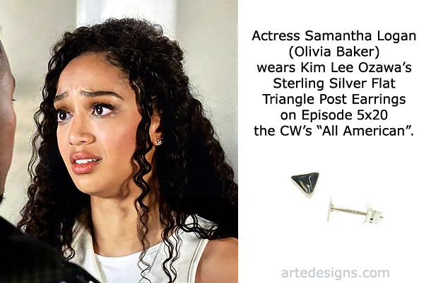 Handmade Jewelry as seen on All American Olivia Baker (Samantha Logan) Episode 5x20 5/15/2023