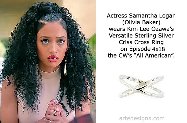 Handmade Jewelry as seen on All American Olivia Baker (Samantha Logan) Episode 4x18 5/9/2022