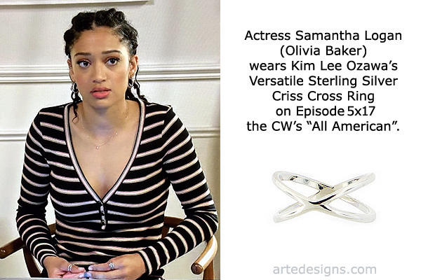 Handmade Jewelry as seen on All American Olivia Baker (Samantha Logan) Episode 5x17 4/24/2023