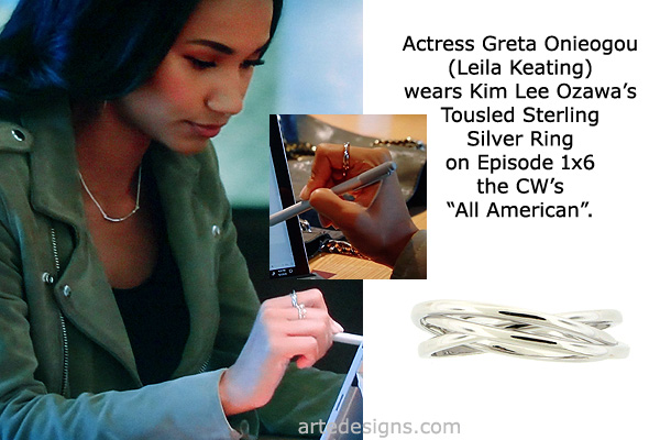 Handmade Jewelry as seen on All American Leila Keating (Greta Onieogou) Episode 1x6 11/28/2018