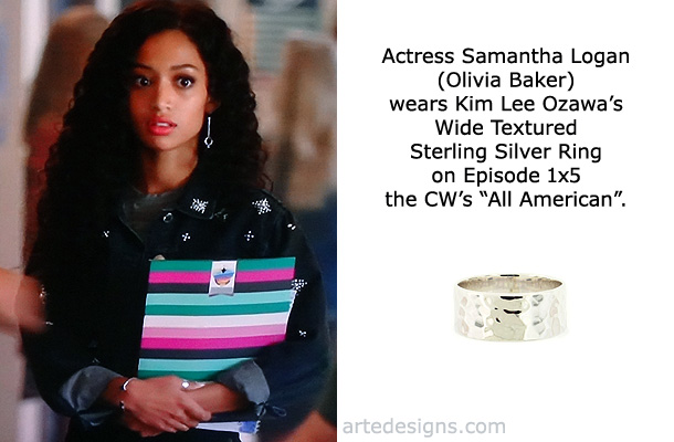 Handmade Jewelry as seen on All American Olivia Baker (Samantha Logan) Episode 1x5 11/14/2018