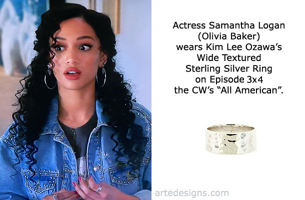 Handmade Jewelry as seen on All American Olivia Baker (Samantha Logan) Episode 3x4 2/15/2021