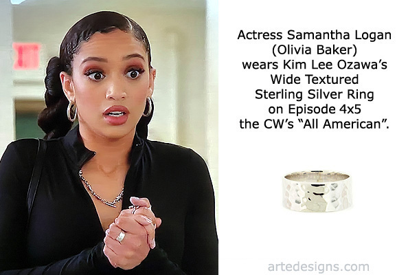 Handmade Jewelry as seen on All American Olivia Baker (Samantha Logan) Episode 4x5 11/22/2021