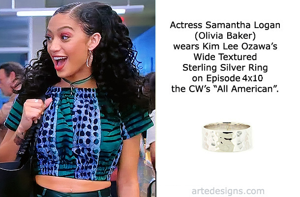 Handmade Jewelry as seen on All American Olivia Baker (Samantha Logan) Episode 4x10 3/7/2022