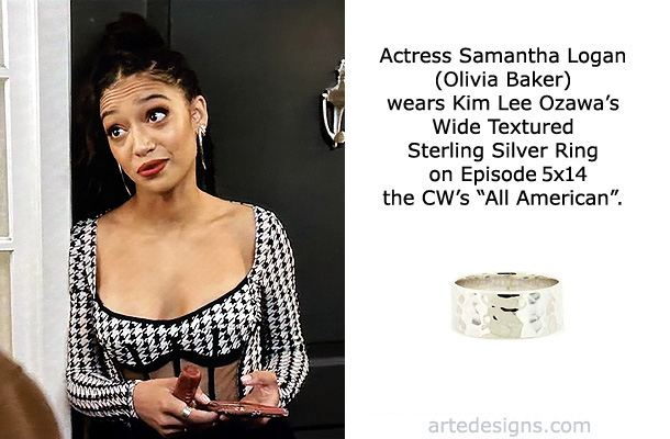 Handmade Jewelry as seen on All American Olivia Baker (Samantha Logan) Episode 5x14 3/20/2023