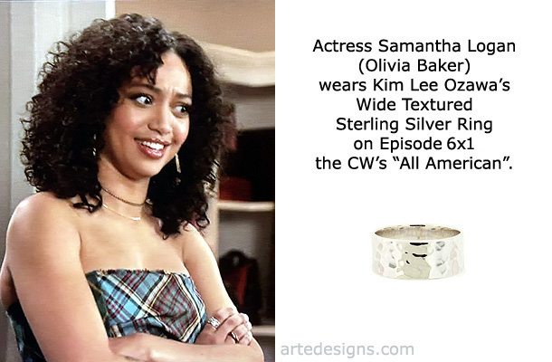 Handmade Jewelry as seen on All American Olivia Baker (Samantha Logan) Episode 6x1 4/1/2024