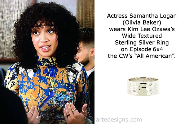 Handmade Jewelry as seen on All American Olivia Baker (Samantha Logan) Episode 6x4 4/22/2024