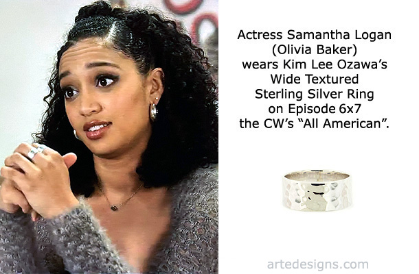 Handmade Jewelry as seen on All American Olivia Baker (Samantha Logan) Episode 6x7 5/13/2024