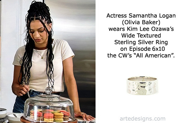 Handmade Jewelry as seen on All American Olivia Baker (Samantha Logan) Episode 6x10 6/3/2024