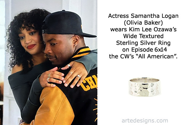 Handmade Jewelry as seen on All American Olivia Baker (Samantha Logan) Episode 6x14 7/8/2024