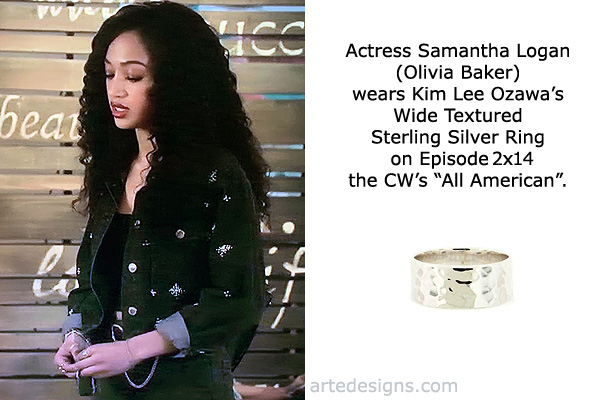 Handmade Jewelry as seen on All American Olivia Baker (Samantha Logan) Episode 2x14 2/24/2020