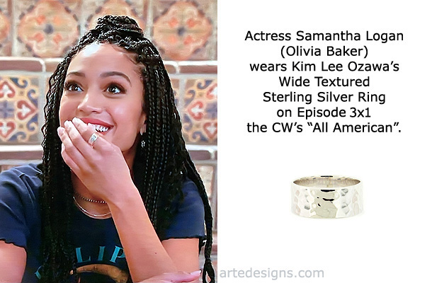 Handmade Jewelry as seen on All American Olivia Baker (Samantha Logan) Episode 3x1 1/18/2021