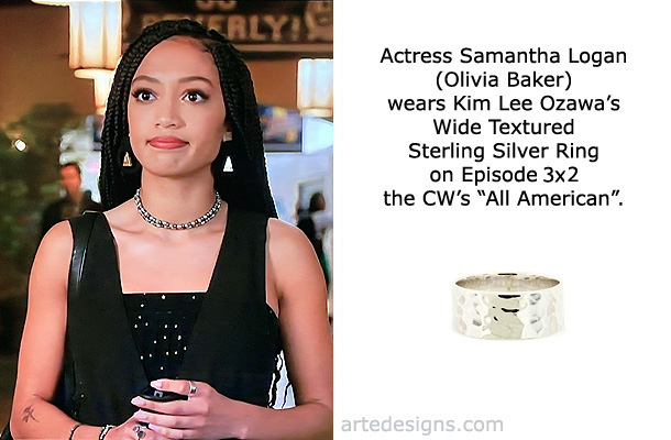 Handmade Jewelry as seen on All American Olivia Baker (Samantha Logan) Episode 3x2 1/25/2021