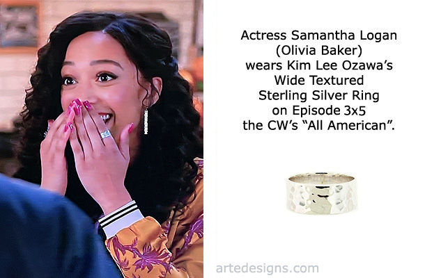 Handmade Jewelry as seen on All American Olivia Baker (Samantha Logan) Episode 3x5 2/8/2021