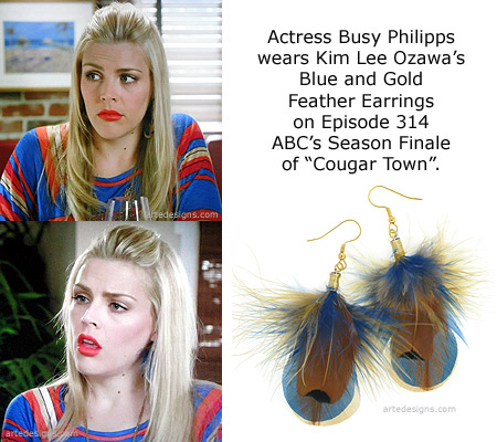 Handmade Jewelry as seen on Cougar Town Laurie (Busy Philipps) Episode 3x14 5/29/2012