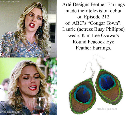 Handmade Jewelry as seen on Laurie (Busy Philipps) Cougar Town Episode 2x12 1/19/2011
