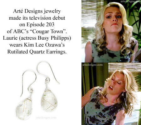 Handmade Jewelry as seen on Laurie (Busy Philipps) Cougar Town Episode 2x03 10/6/2010