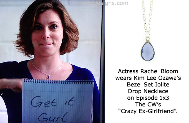 Handmade Jewelry as seen on Crazy Ex-Girlfriend Rebecca Bunch (Rachel Bloom) Episode 1x03 10/26/2015