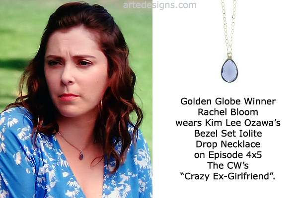 Handmade Jewelry as seen on Crazy Ex-Girlfriend Rebecca Bunch (Rachel Bloom) Episode 4x5 11/9/2018