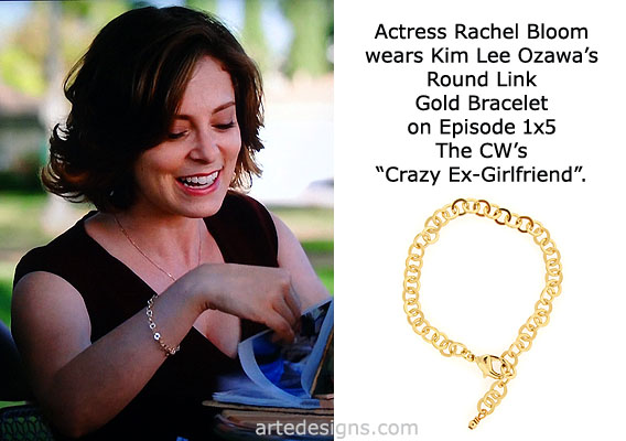 Handmade Jewelry as seen on Crazy Ex-Girlfriend Rebecca Bunch (Rachel Bloom) Episode 1x05 11/9/2015
