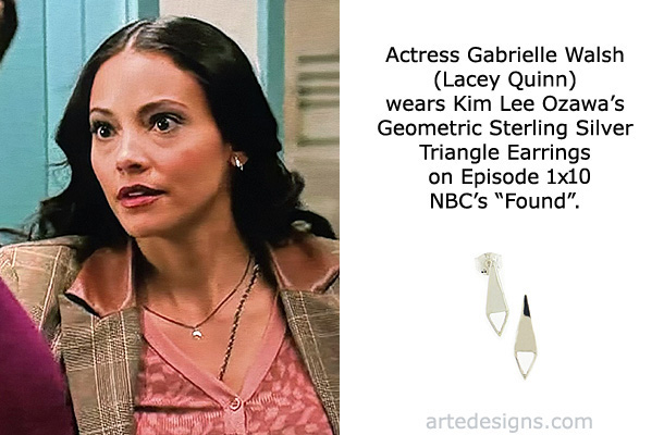 Handmade Jewelry as seen on Found Lacey Quinn (Gabrielle Walsh) Episode 1x10 12/5/2023