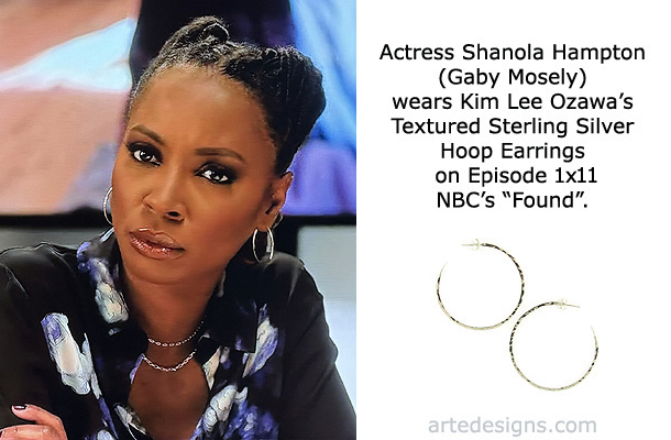 Handmade Jewelry as seen on Found Gabi Mosely (Shanola Hampton) Episode 1x11 12/12/2023