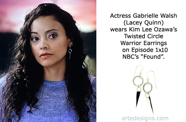 Handmade Jewelry as seen on Found Lacey Quinn (Gabrielle Walsh) Episode 1x10 12/5/2023