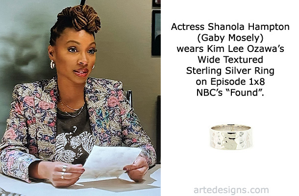 Handmade Jewelry as seen on Found Gabi Mosely (Shanola Hampton) Episode 1x8 11/21/2023