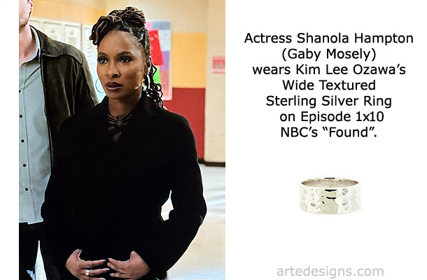 Handmade Jewelry as seen on Found Gabi Mosely (Shanola Hampton) Episode 1x10 12/5/2023