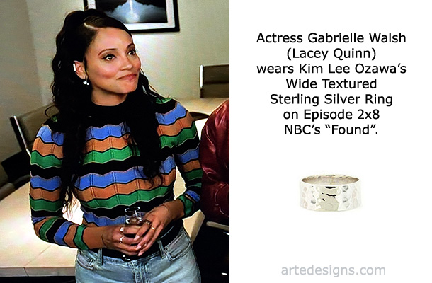 Handmade Jewelry as seen on Found Lacey Quinn (Gabrielle Walsh) Episode 2x8 11/21/2024