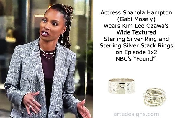Handmade Jewelry as seen on Found Gabi Mosely (Shanola Hampton) Episode 1x2 10/10/2023